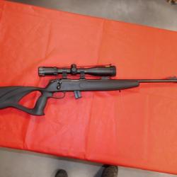 Carabine THE BLACK OPS SOUL EM332 en 22Lr avec lunette RTI 2.5-10X42 réticule lumineux