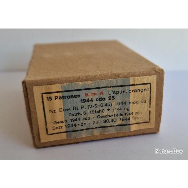 Boite de 15 Patronen S.m.K date 43