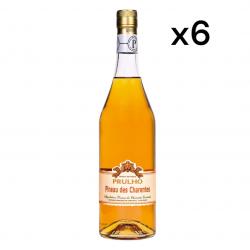 Pineau des Charentes blanc, Maison Pruhlo, le carton de 6 bouteilles