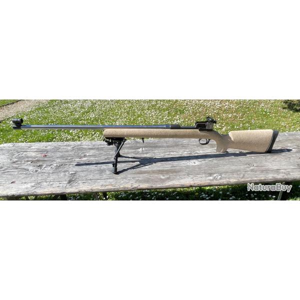 OCCASION WINCHESTER US 17 RECANNONNEE EN CALIBRE 308 WIN PAR FULTON - CANON DE 70CM - DIOPTRE