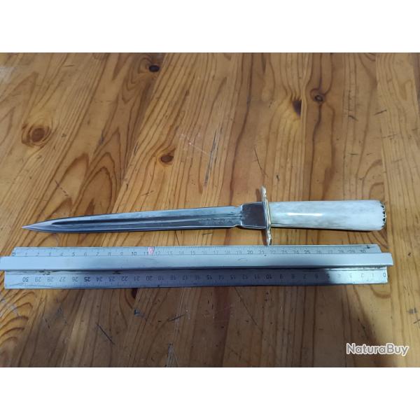 Ancienne dague de chasse venerie