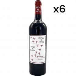 Château Fayolle "Les traces du sanglier" AOC Bergerac, 2021, le carton de 6 bouteilles