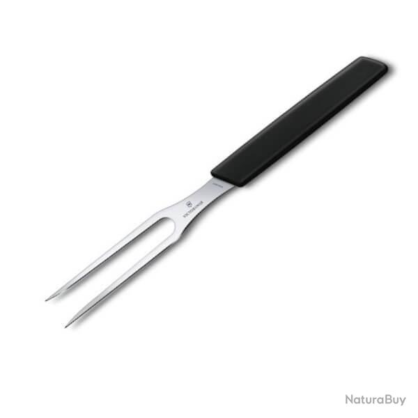 6.9033.15B Fourchette  dcouper Victorinox Swiss Modern 15cm noir/carte
