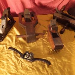 Rabot ancien model rare et outils inconnus