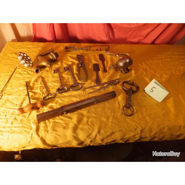 Lot, Outils  anciens modles rare et outils inconnus                                            (5)