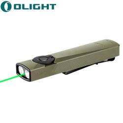 Lampe Torche Olight Arkfeld Ultra Vert Olive - 1400 Lumens laser vert et lumière UV