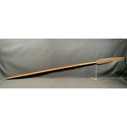 BELLE LANCE AFRICAINE, CIRCA 1900, ORIGINE SOMALIE, 143 CM, SAGAIE POUR COLLECTION