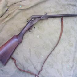 fusil à chiens extérieurs calibre 16 centrale canon 70 cm