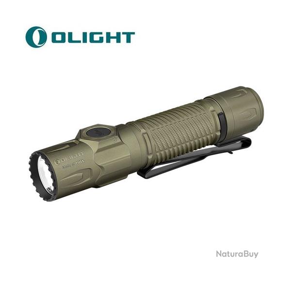 Lampe Torche Olight Warrior Ultra Vert Olive - 2500 Lumens - Performances tactiques
