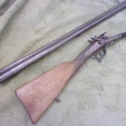 fusil à chiens extérieurs calibre 12 centrale ouverture à système