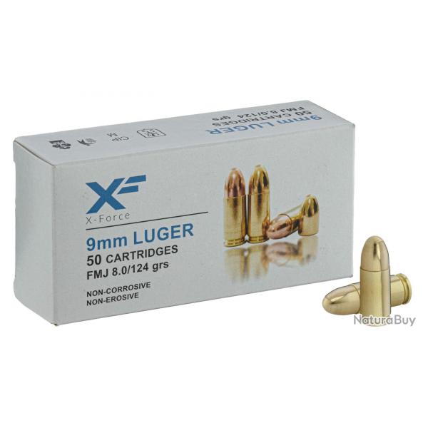 ATS X-FORCE CAL. 9X19 MM LUGER 124 GRS X50