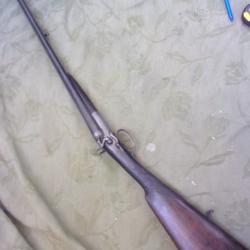 fusil à chiens extérieurs calibre 16 centrale  fermeture à système