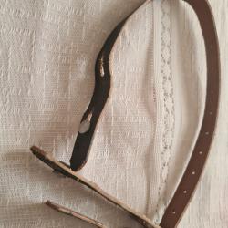 jugulaire pour casque Allemand WW2 en reproduction , datée 1942     Q4