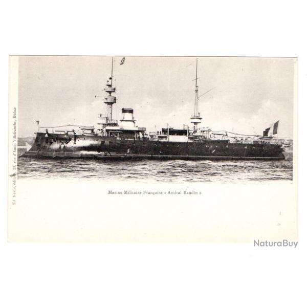 CPA - Marine Militaire Franaise - Amiral Baudin N1124