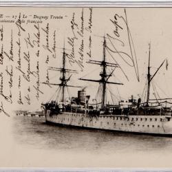 CPA - LA ROCHELLE- Le " Duguay Trouin " Vaisseau &Eacute;cole Fran&ccedil;aise   N&deg;1002