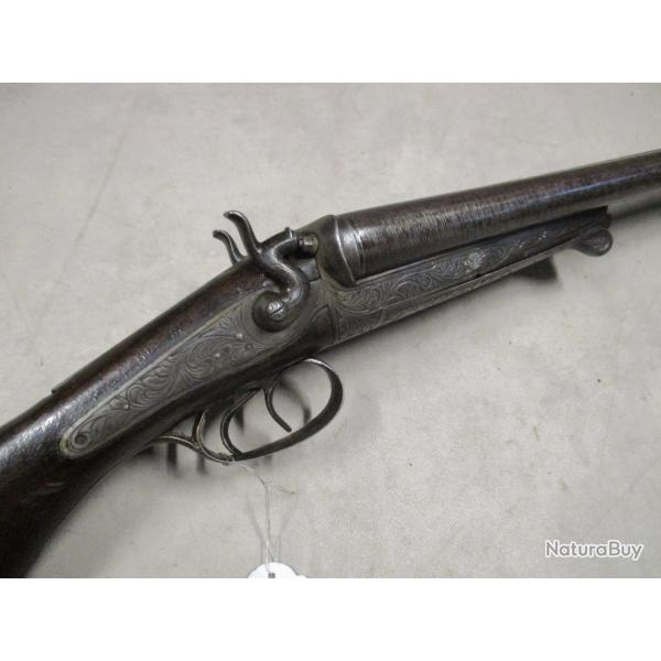 Fusil Ligeois, canons Damas, mise  prix 1 euro!!!