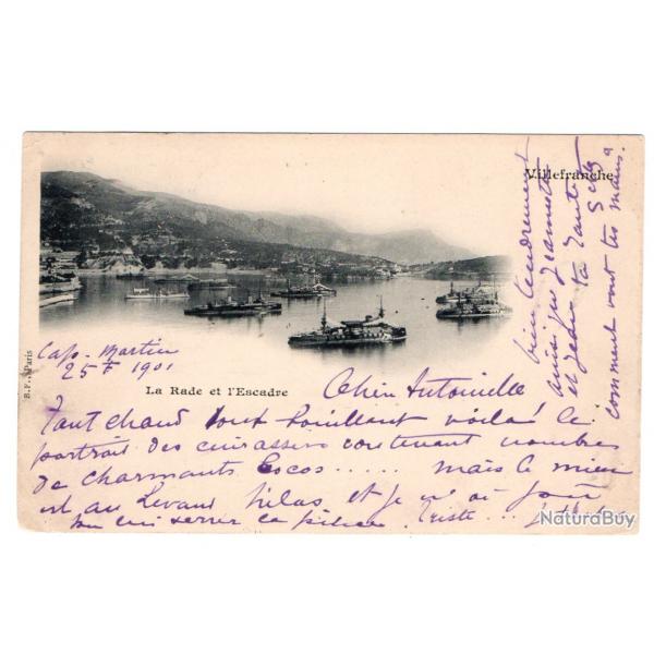 CPA - Villefranche La Rade et l'Escadre N1145