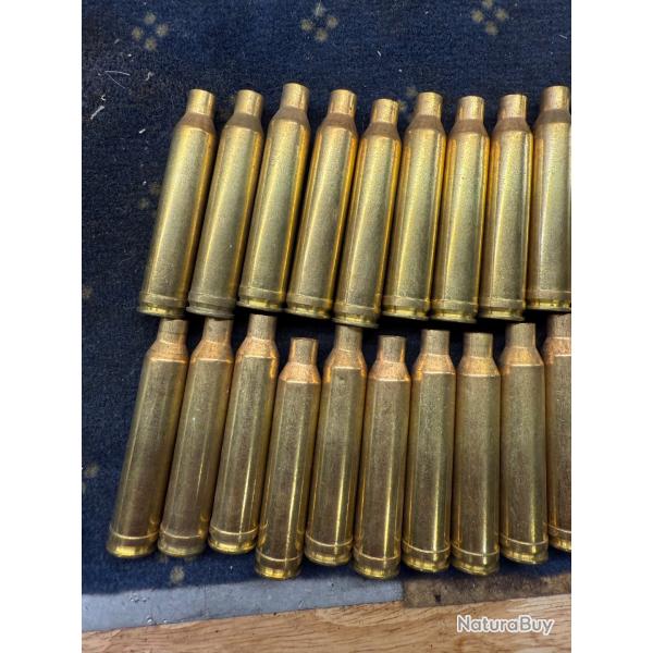 Lot de 50 douilles vides neuves 7 Remington magnum