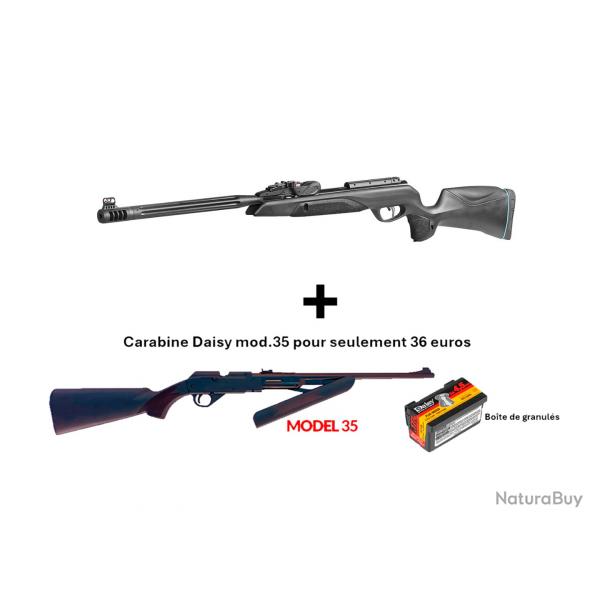 PACK COMBIN ! Carabine Gamo Speedster IGT 10X GEN2i C. 4,5 mm + Carabine PCP pompe Daisy 35- 4,5 mm