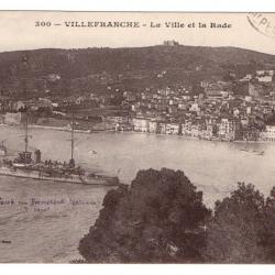 CPA - VILLEFRANCHE - La Ville et la Rade N°1146
