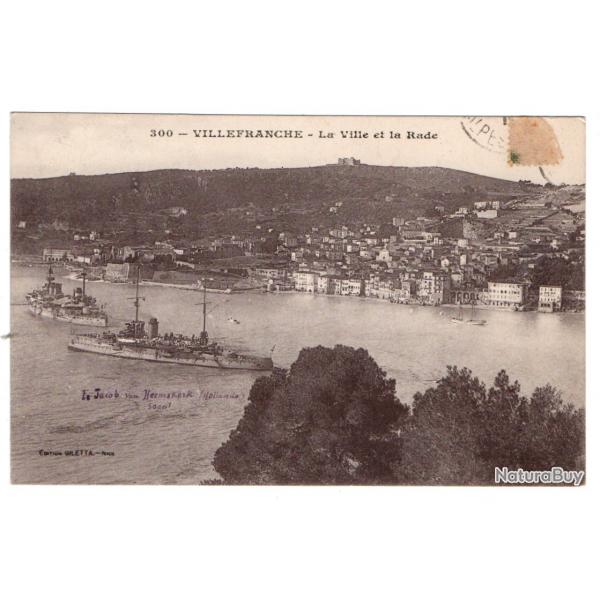 CPA - VILLEFRANCHE - La Ville et la Rade N1146
