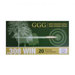 CARTOUCHES GGG MATCH CAL 308WIN HPBT SIERRA 168GR X20