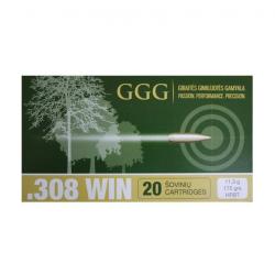CARTOUCHES GGG MATCH CAL 308WIN HPBT SIERRA 175GR X20