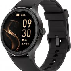 Montre Connectée Femme, Smartwatch Compatible Android iOS avec Podometre, 100 Sports, Appel et cardi