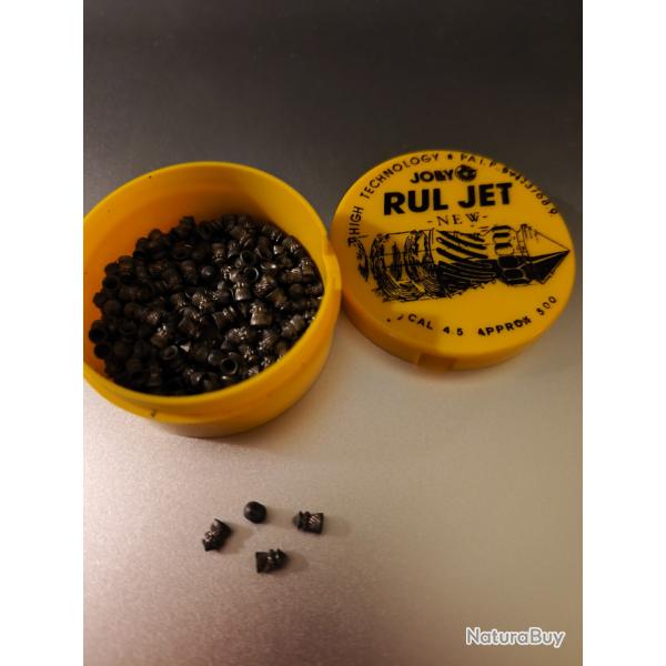 180 plombs RUL JET de cal 4,5 pour armes  air comprim