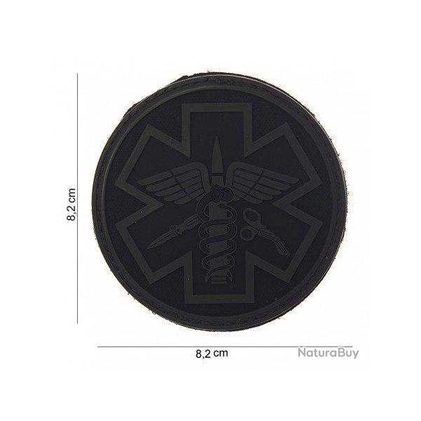 Patch 3D PVC Paramdical (101 Inc) Noir