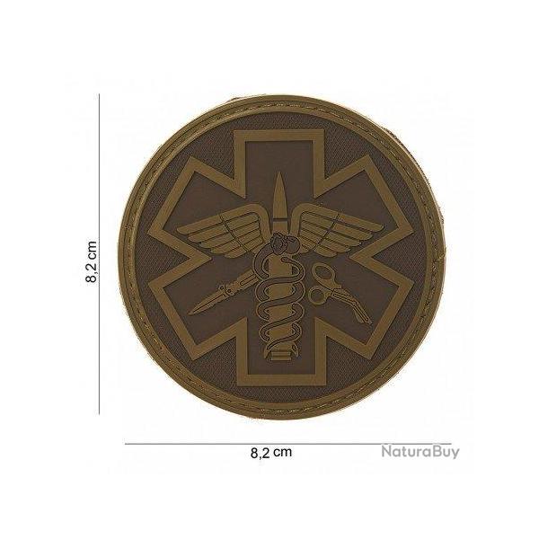 Patch 3D PVC Paramdical (101 Inc) Coyote