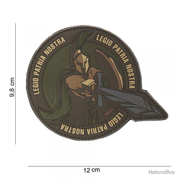Patch 3D PVC Legio Patria Nostra (101 Inc) Marron