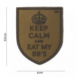 Patch 3D PVC "Keep Calm" (101 Inc) Désert