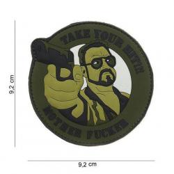Patch 3D PVC "Take Your Hit" (101 Inc) OD