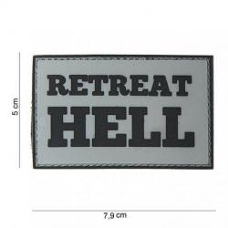 Patch PVC "Retreat Hell" (101 Inc) Chaos Grey