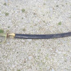 ANCIEN SABRE BRIQUET DE TROUPE BELGE BELGIQUE XIXe