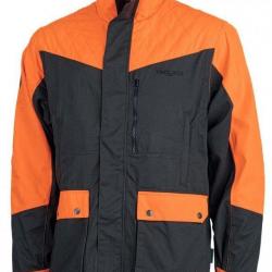 Veste chaude kaki et orange TREELAND -4XL