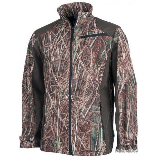 Veste softshell camo Roseaux TREELAND -3XL