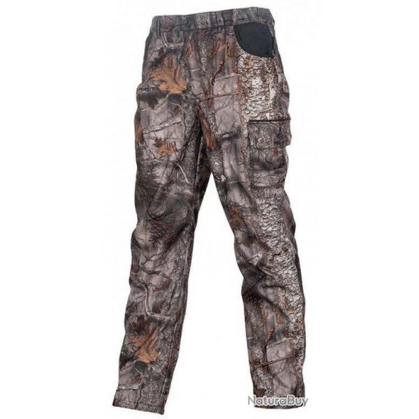 Pantalon chaud doubl polaire camo forest TREELAND-48