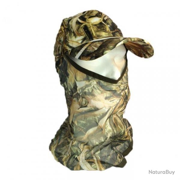 Casquette Filet Camo Wetland Mas/Roseaux