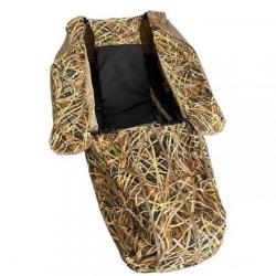 Affût Horizontal Layout Blind - Cache Tombeau Camo Maïs/Roseau