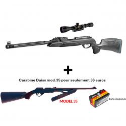 PACK COMBINÉ ! Carabine + Lunette Speedster IGT 10X GEN2i .4,5 mm + Carabine  pompe Daisy 35- 4,5 mm