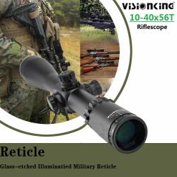 Visionking 10-40x56 portée de fusil à mise au point latérale longue