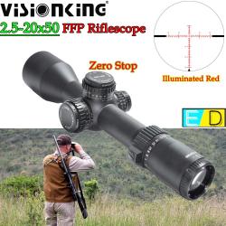Visionking Zero Stop 2.5-20x50 FFP lunette de visée grande vue ED Len 34mm