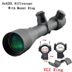 Visionking-Lunette de visée pour fusil de chasse, 6x42 Partners -**with 11mm High rings