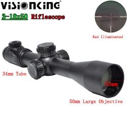 Visionking lunette de visée de chasse à mise au point rapide 3-18x50 FMC 34mm