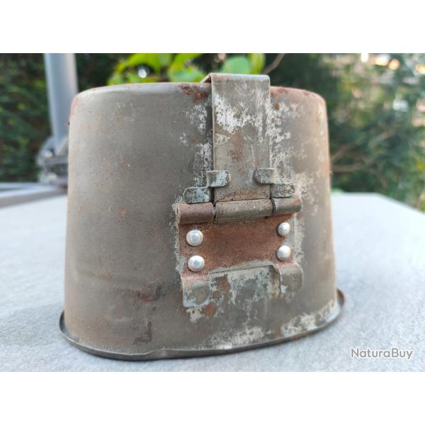 Quart de gourde us WW2 de grenier en metal