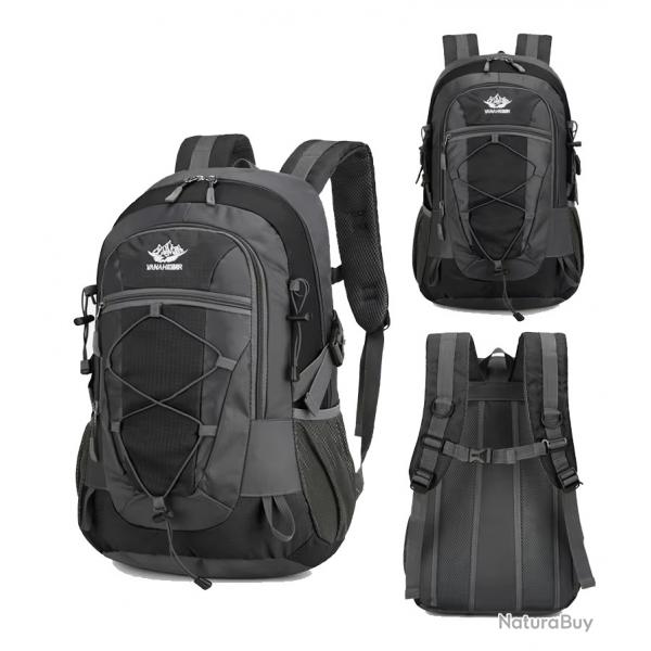 SAC  DOS DE RANDONNE - LGER ET FONCTIONNEL 35L - NOIR - LIVRAISON GRATUITE