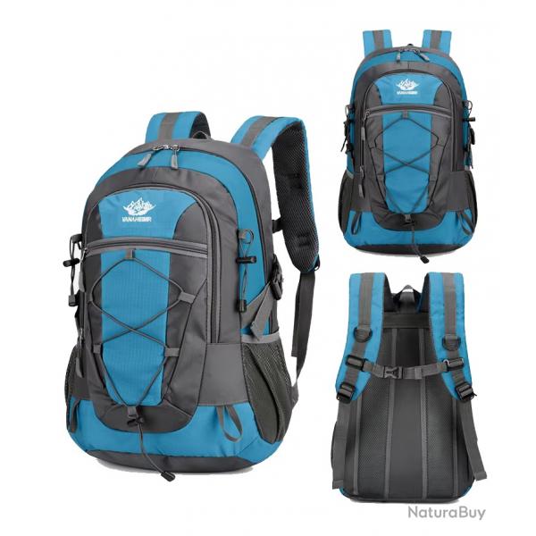 SAC  DOS DE RANDONNE - LGER ET FONCTIONNEL 35L - BLEU - LIVRAISON GRATUITE