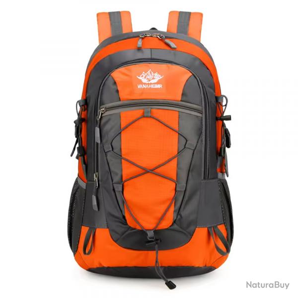 SAC  DOS LGER ET FONCTIONNEL 35L -TRAITEMENT DPERLANT - ORANGE - LIVRAISON GRATUITE